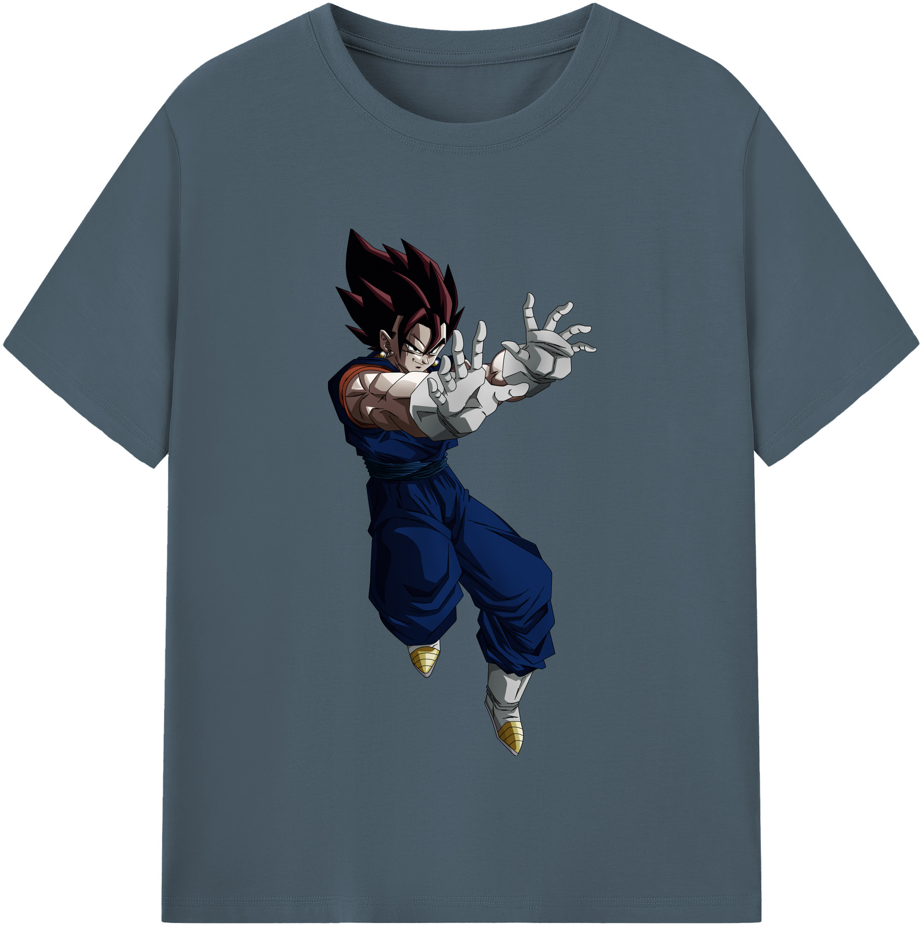 （画像用） ドラゴンボール ベジット DRAGON BALL Vegetto 綿100％半袖Tシャツ（フロントプリント）
